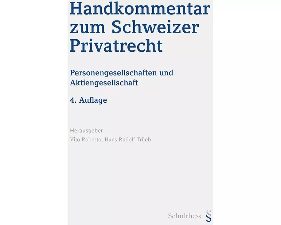 Handkommentar zum Schweizer Privatrecht