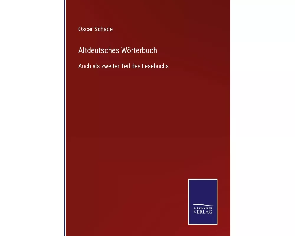 Altdeutsches Wörterbuch