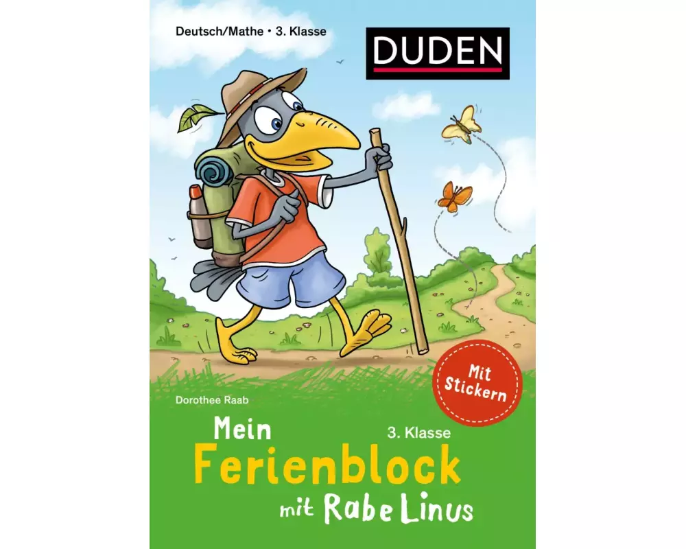 Mein Ferienblock mit Rabe Linus – Fit für die 3. Klasse