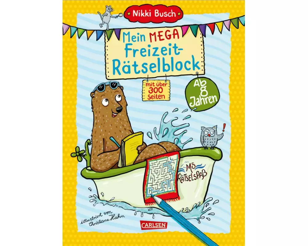 Mein mega Freizeit-Rätselblock