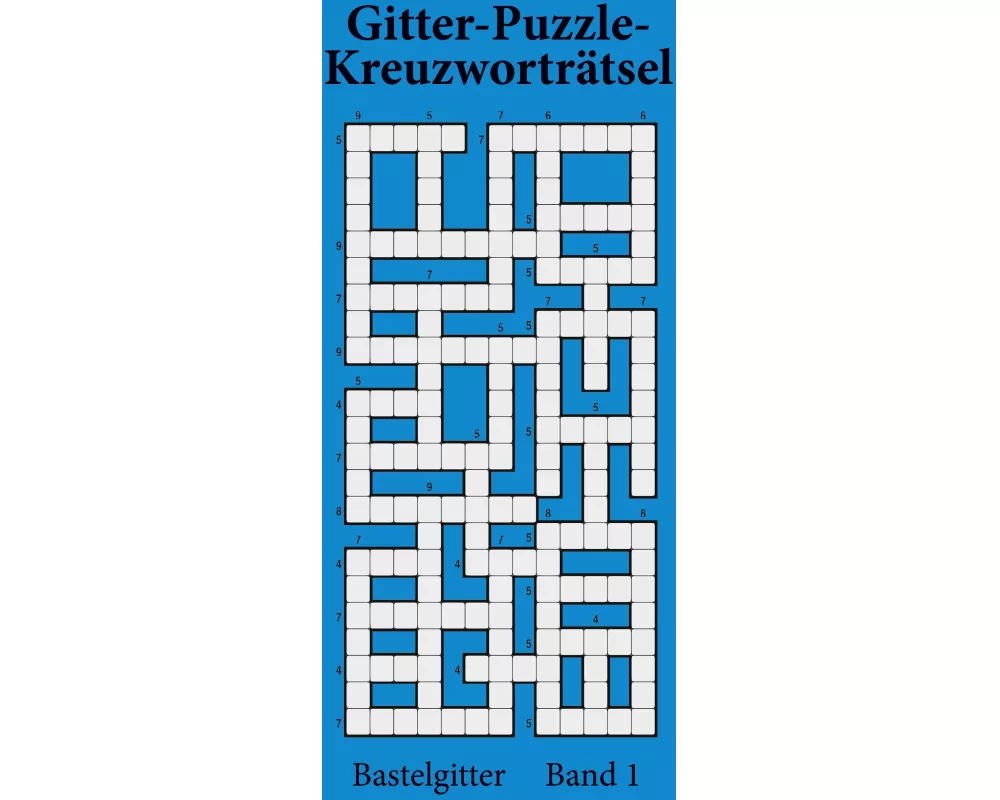 Gitter-Puzzle-Kreuzworträtsel