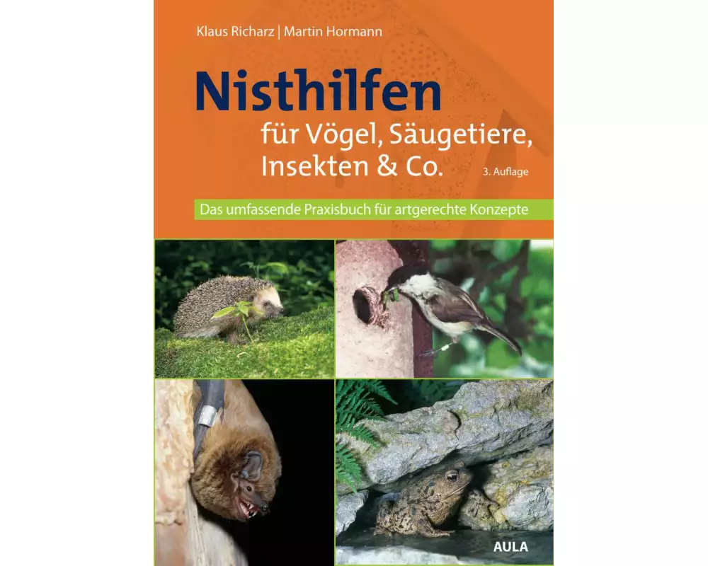 Nisthilfen für Vögel und andere heimische Tiere