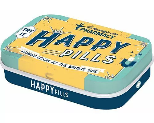 Pillendose. Nostalgic Pharmacy / Happy Pills