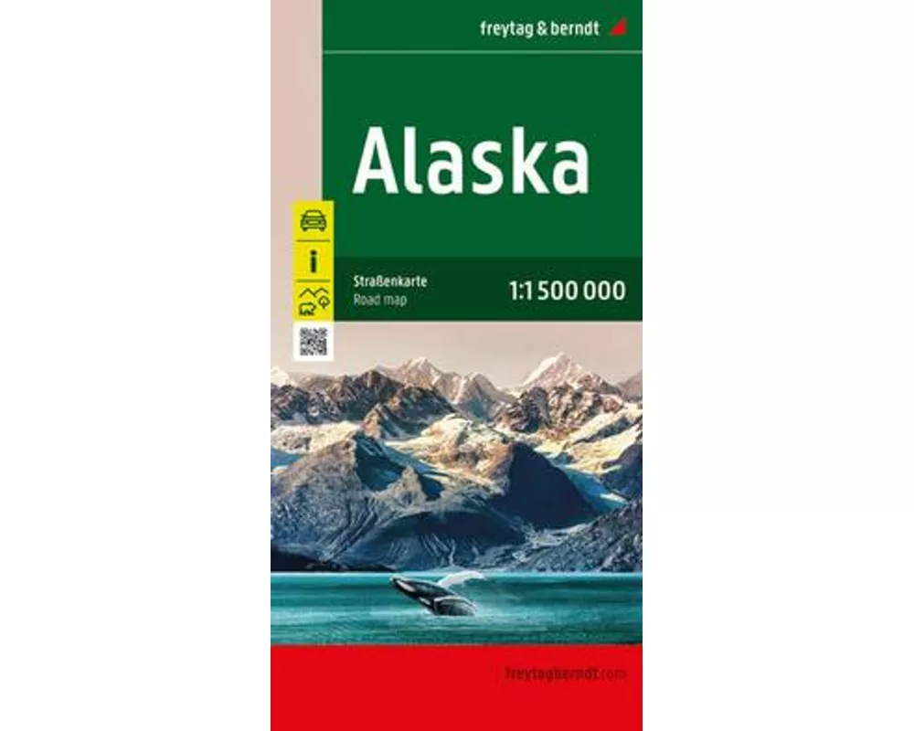 freytag & berndt Straßenkarte Alaska 1:1,5 Mio