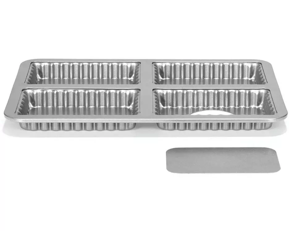 Patisse Quiche-Backform Silver-Top Mini 31 x 22 x 2 cm