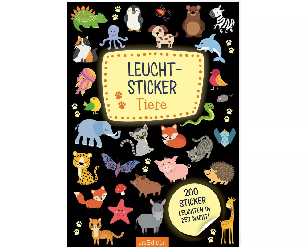 Leucht-Sticker – Tiere