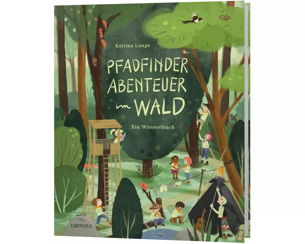 Pfadfinder Abenteuer im Wald