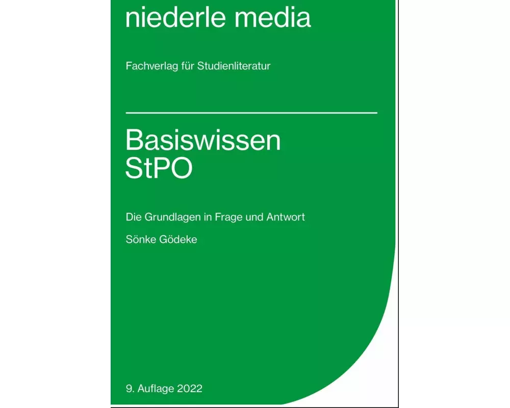 Basiswissen StPO