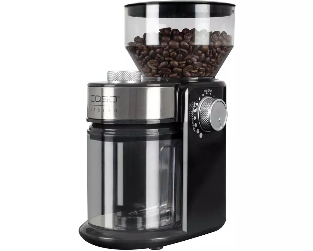 Caso Barista Crema Edelstahl 150 W Schwarz Silber