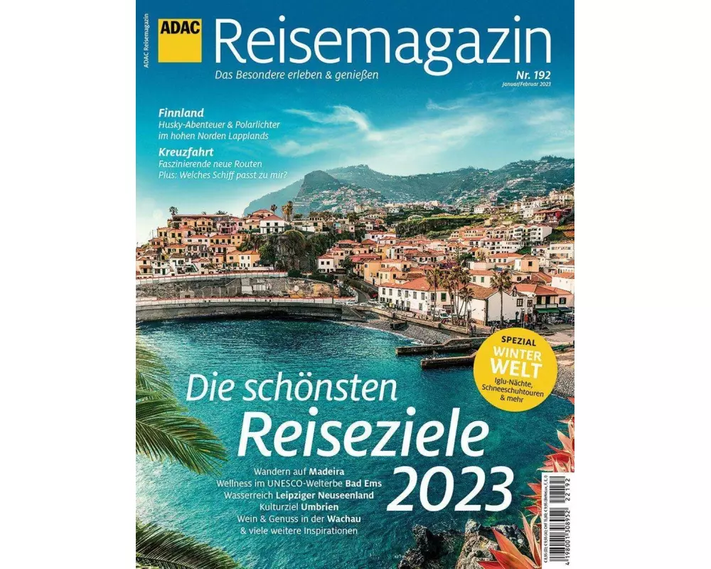 ADAC Reisemagazin Die schönsten Reiseziele 2023