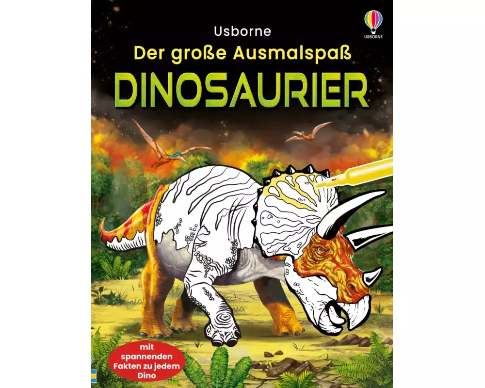 Der große Ausmalspaß: Dinosaurier