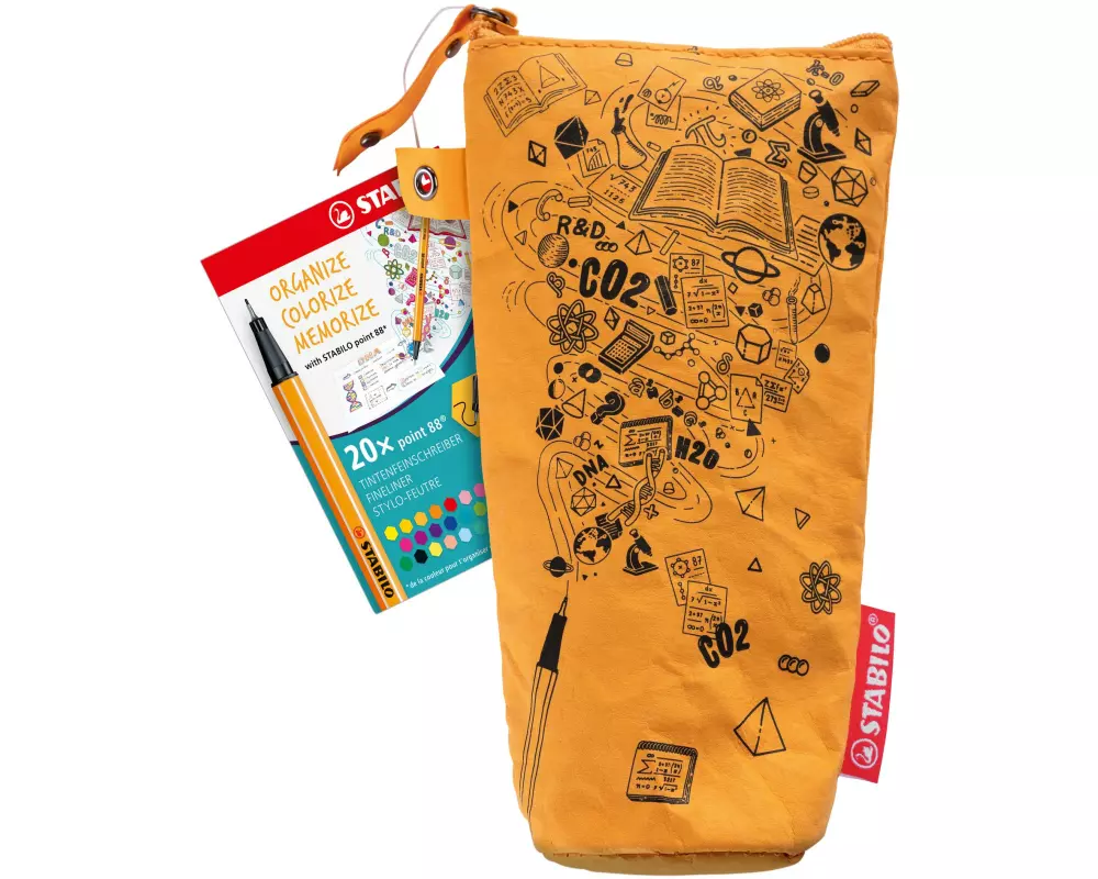 STABILO Fineliner point 88 0.4 mm, Kraftpapier, 2 Stück