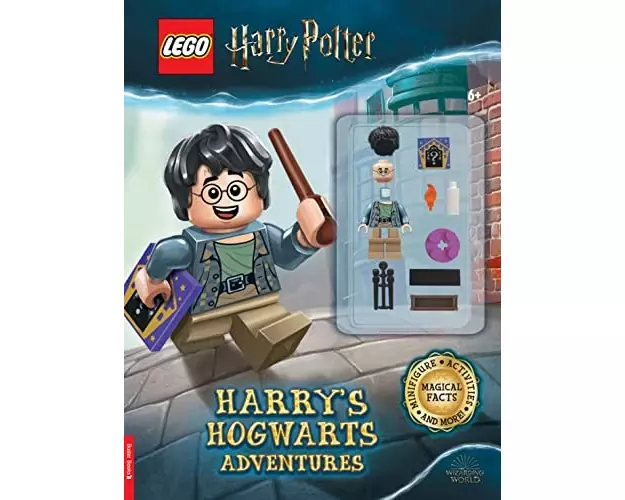 LEGO Harry Potter(TM): Harry's Hogwarts Adventures Activity Book (with LEGO Harry Potter(TM) minifigure)