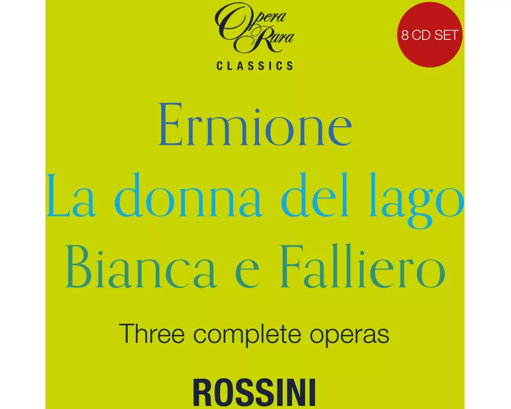 Rossini: Three Complete Operas