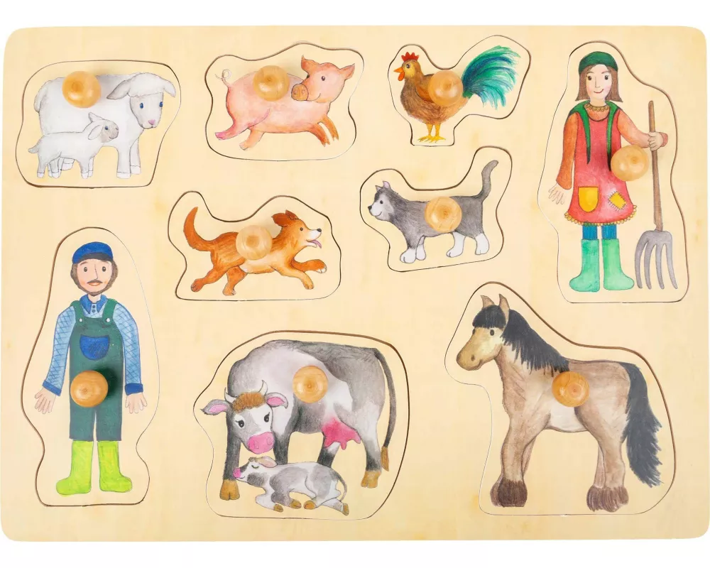 Setzpuzzle Bauernhof & Landleben