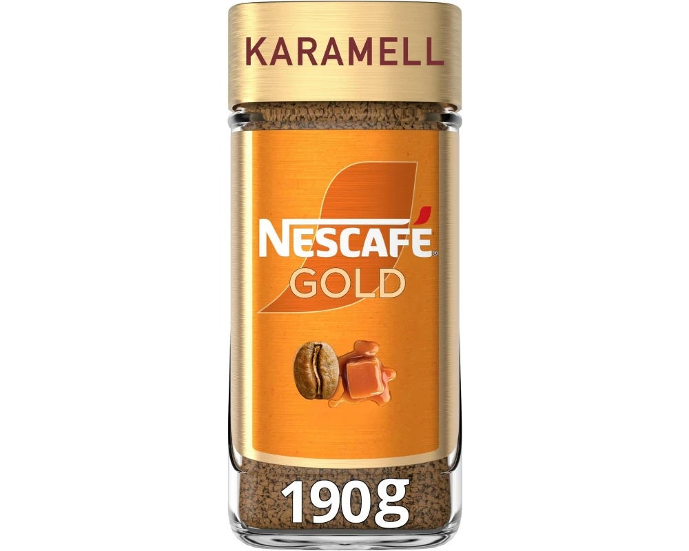 Nescafé Löslicher Kaffee Gold Karamell 190g
