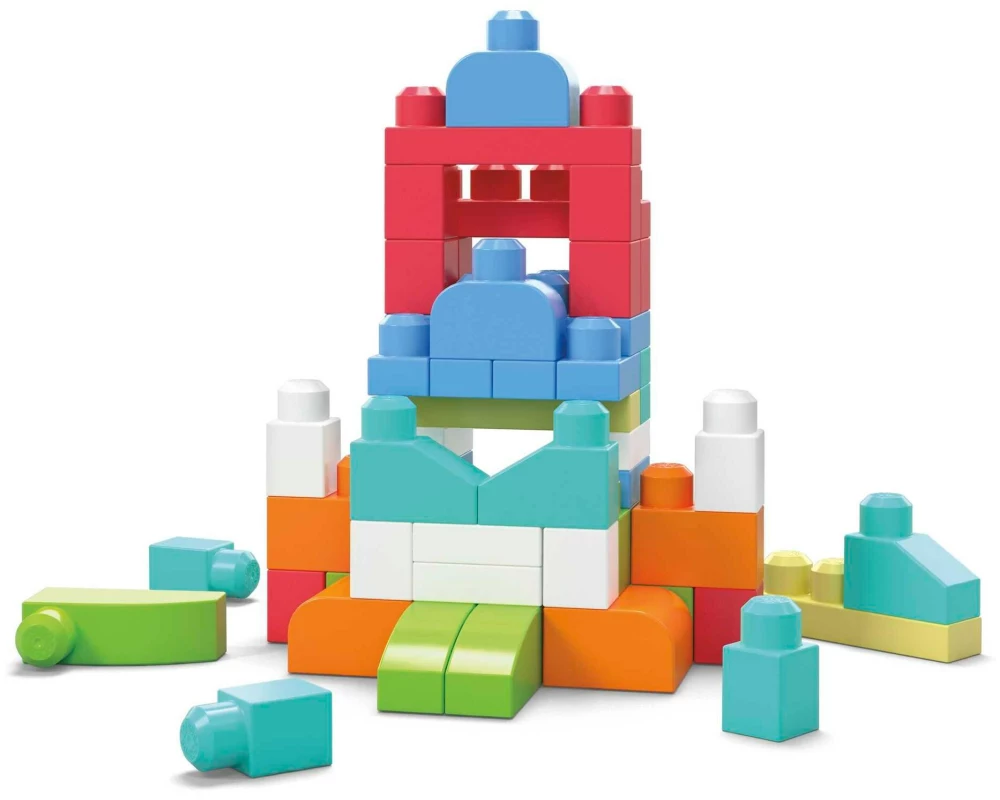 Mega Construx MEGA BLOKS Bausteinebeutel pink (60 Teile)