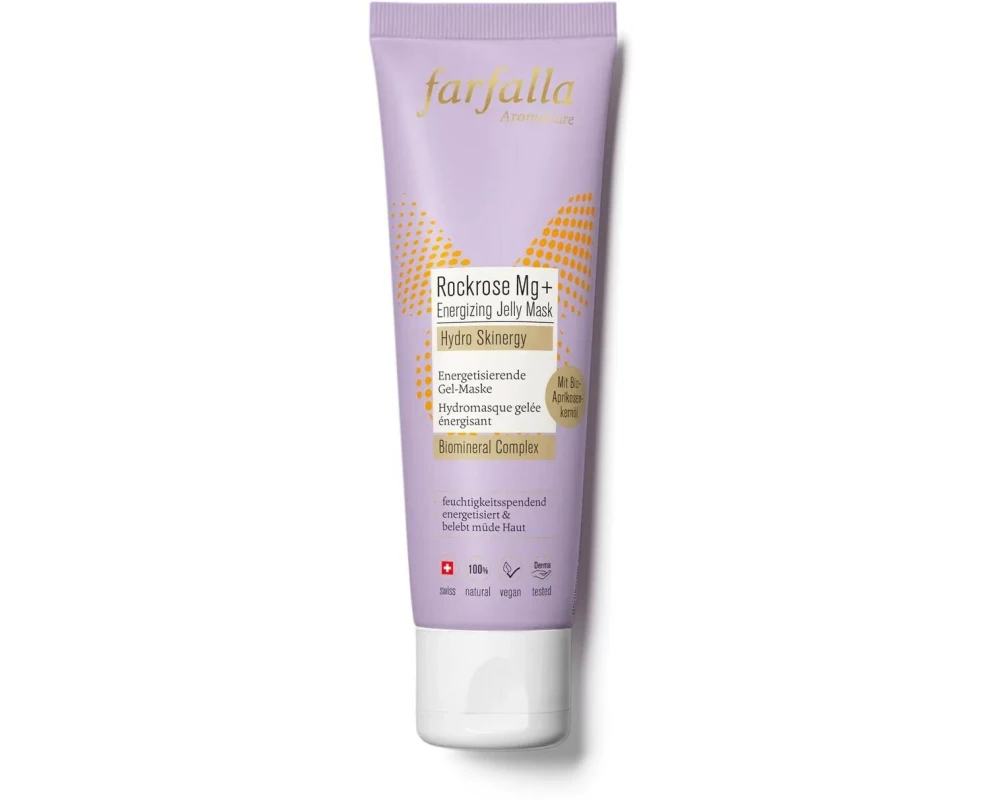 Farfalla Gesichtsmaske Rockrose Mg+ Energizing Jelly 50 ml