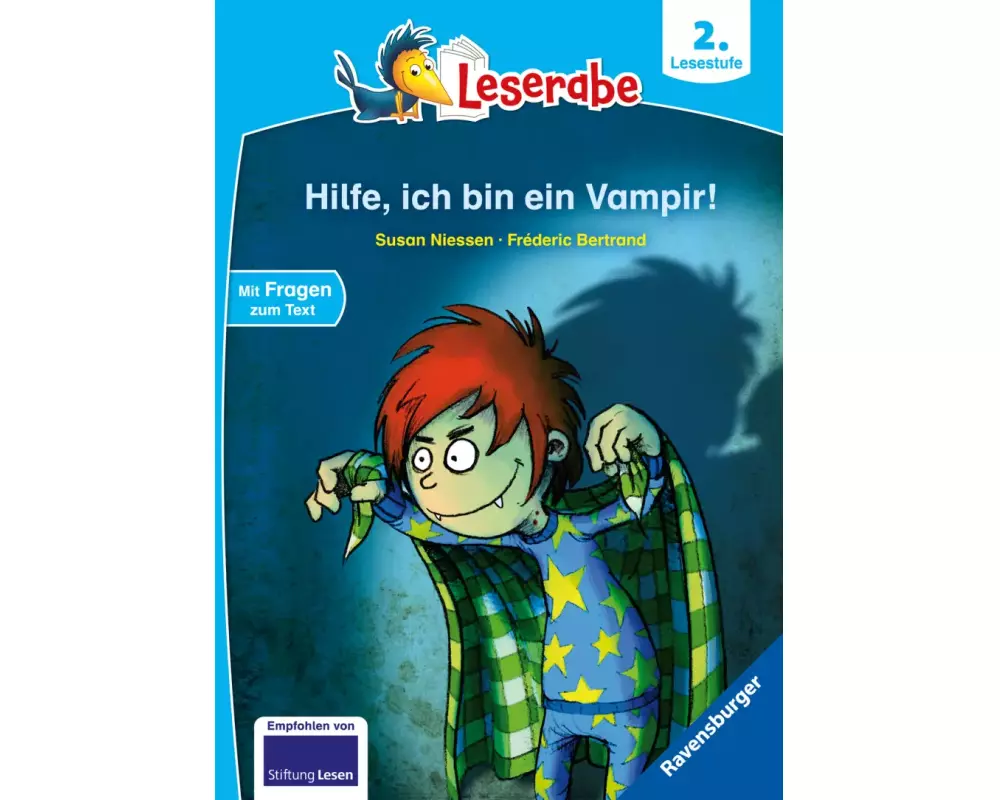 Leserabe 2. Lesestufe - Hilfe, ich bin ein Vampir!