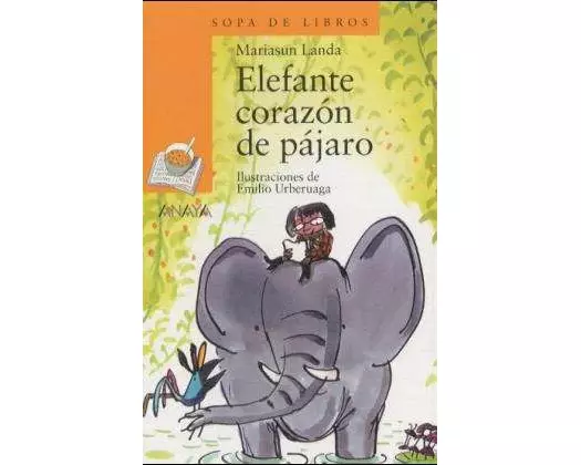 Elefante corazón de pájaro