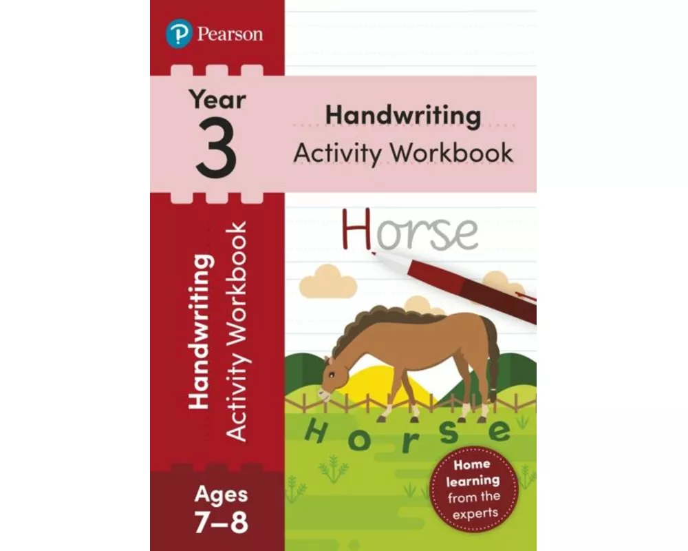 Pearson Learn at Home Handwriting Activity Workbook Year 3
