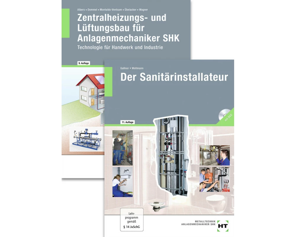 Paketangebot Der Sanitärinstallateur + Zentralheizungs- und Lüftungsbau für Anlagenmechaniker