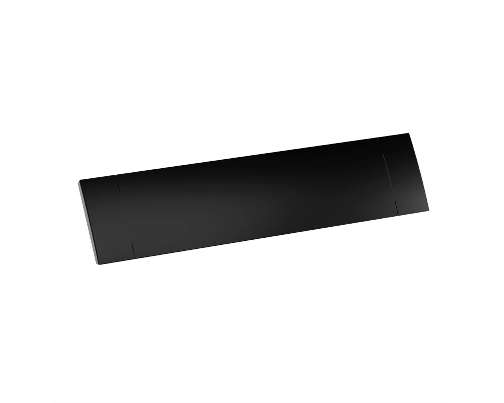 BACHMANN POWER FRAME COVER 6-fach mit Deckel schwarz