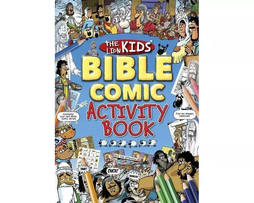 The Lion Kids Bible Comic Activity Book