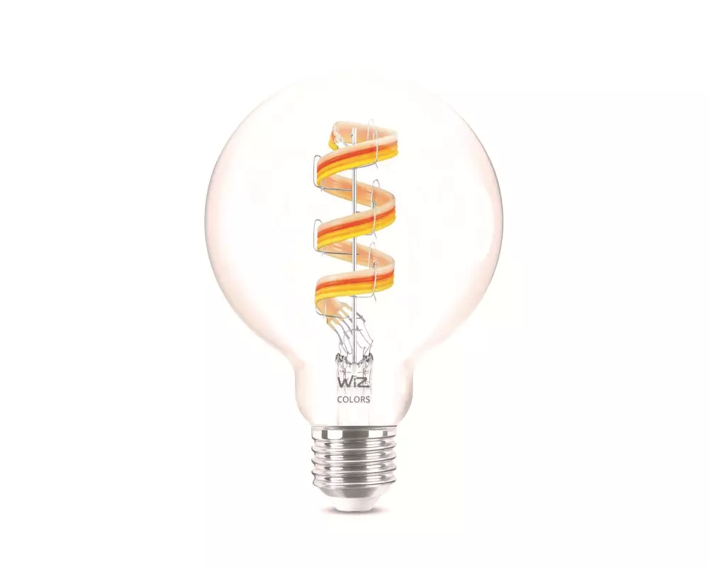 WiZ Leuchtmittel 6.3W (40W) E27 G95 Tunable White & Color