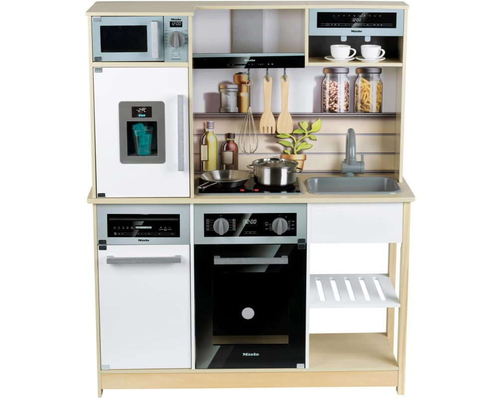 Klein-Toys Spielküche Miele Family Holz Spielküche