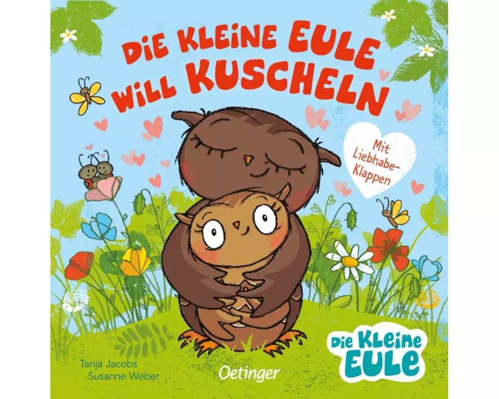 Die kleine Eule will kuscheln