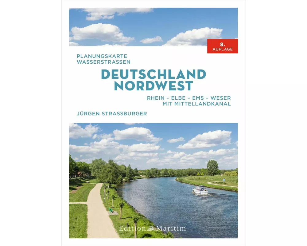 Planungskarte Wasserstraßen Deutschland Nordwest