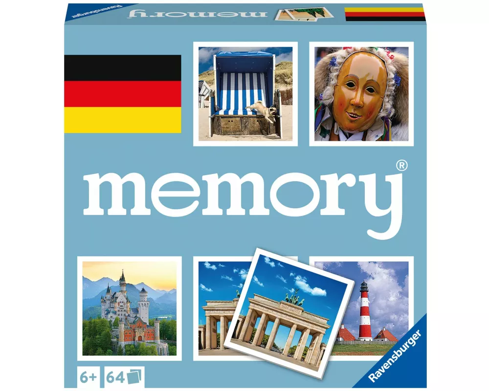 memory Deutschland - Gesellschaftsspiel & Brettspiel ab 6 Jahre