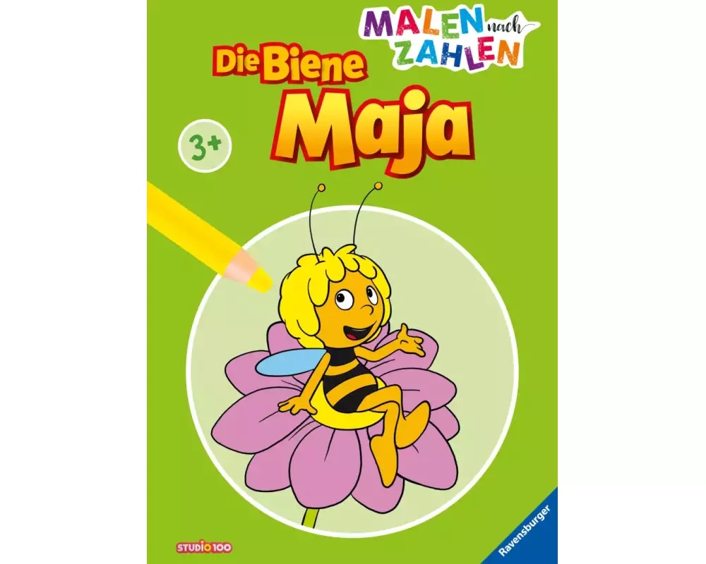 Die Biene Maja - Malen nach Zahlen ab 3