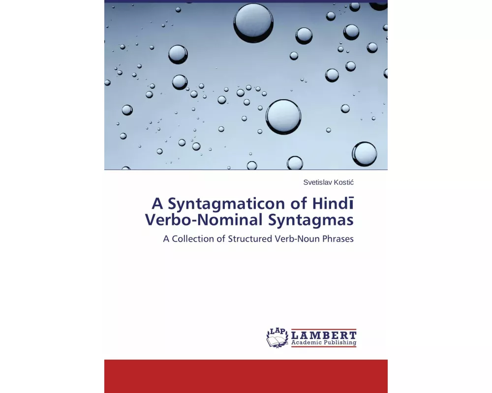 A Syntagmaticon of Hind¿ Verbo-Nominal Syntagmas