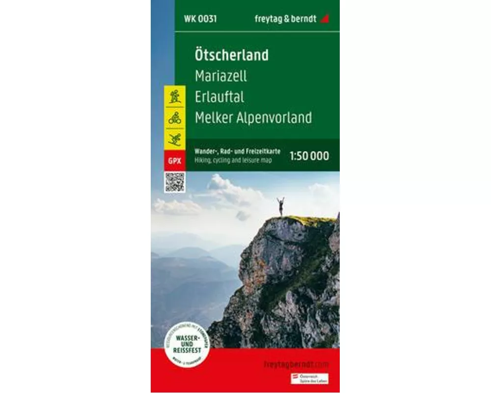 freytag & berndt Wanderkarte WK 0031 Ötscherland, Mariazell - Erlauftal - Melker Alpenvorland 1:50.000
