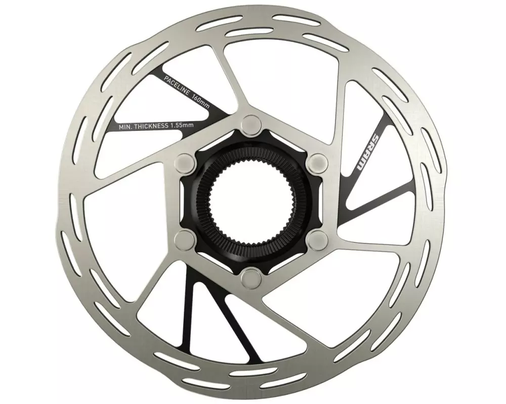 Sram Paceline CenterLock 160 mm, Schwarz