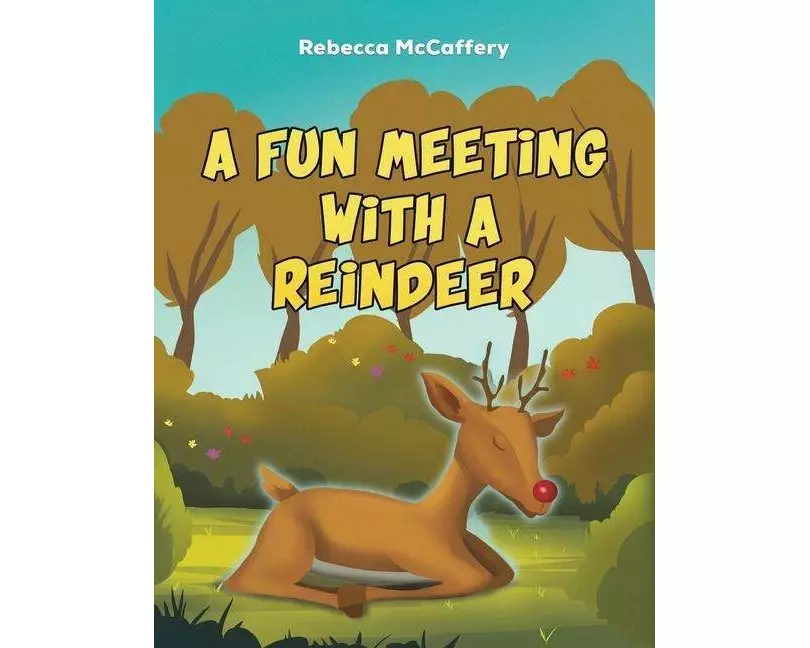 A Fun Meeting With A Reindeer