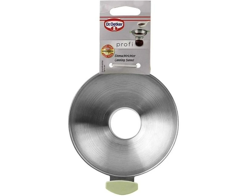 Dr.Oetker Trichter Silber