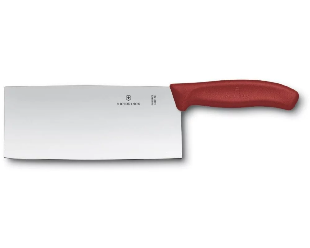 Victorinox Chinesisches Kochmesser Swiss Classic Rot