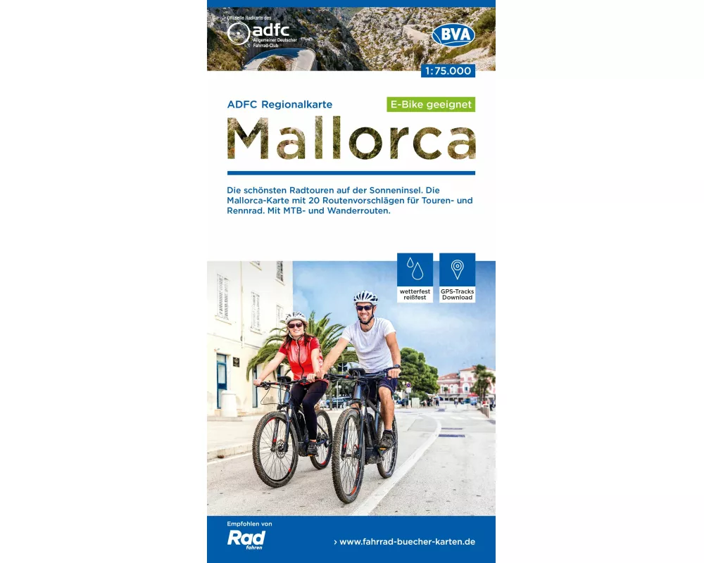 BVA ADFC Regionalkarte Mallorca 1:75.000