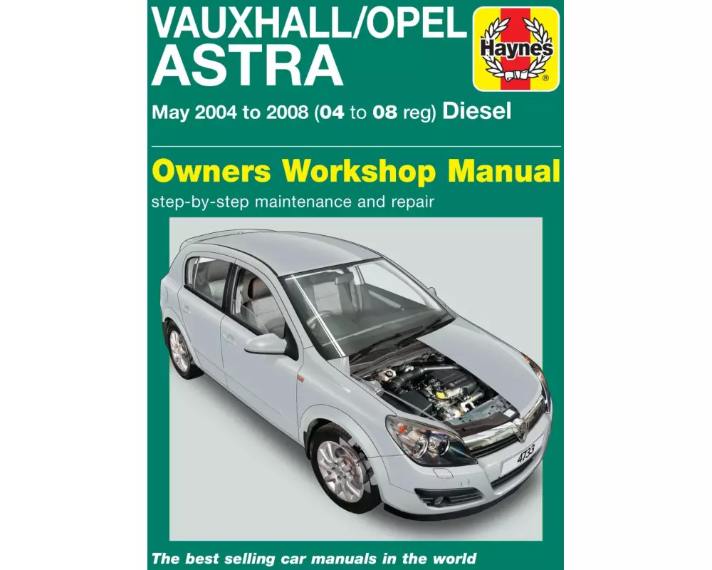Vauxhall/Opel Astra Diesel (May 04 - 08) Haynes Repair Manual