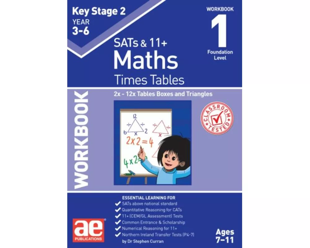 KS2 Times Tables Workbook 1