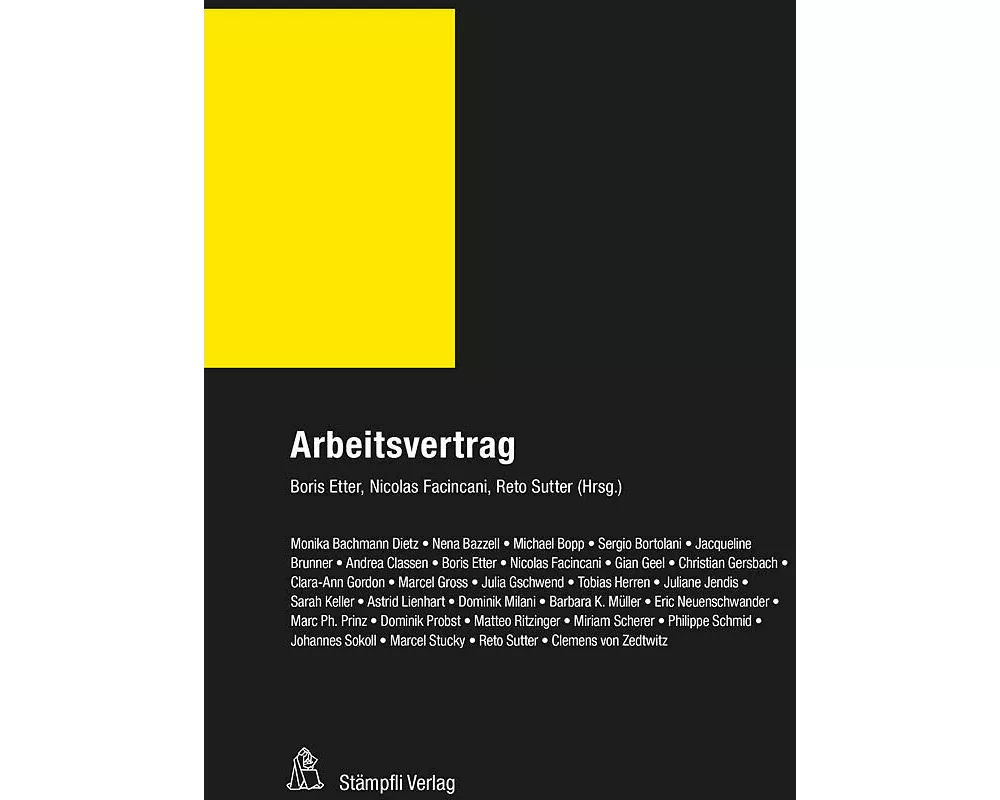 Arbeitsvertrag