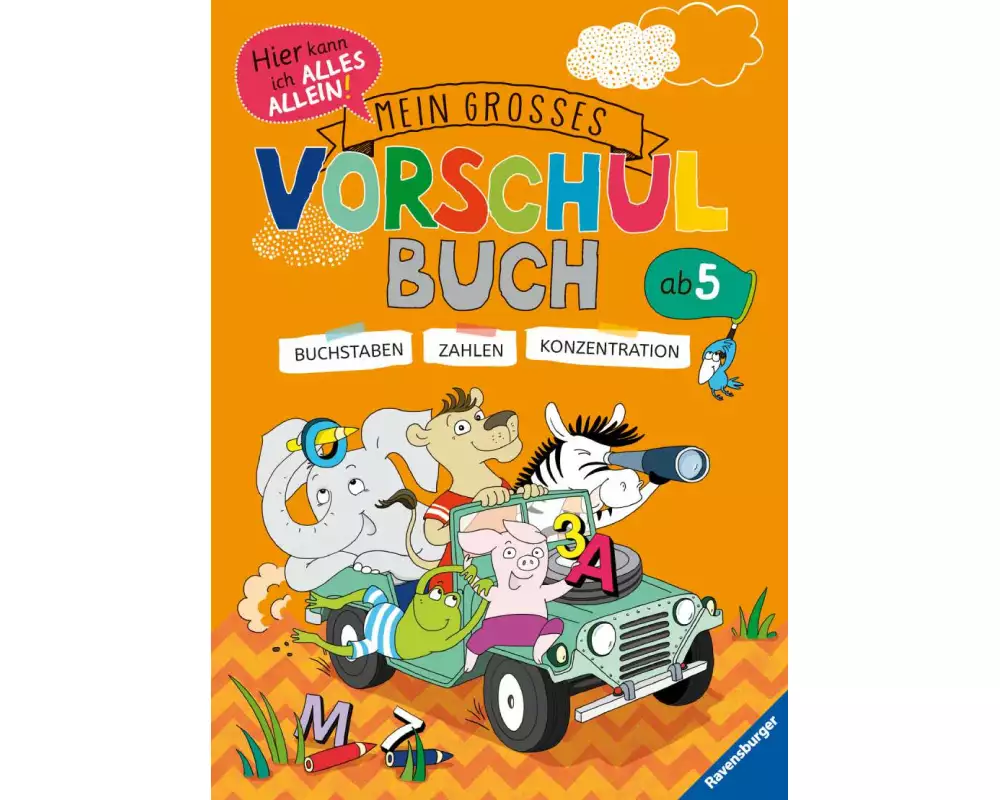 Mein großes Vorschulbuch