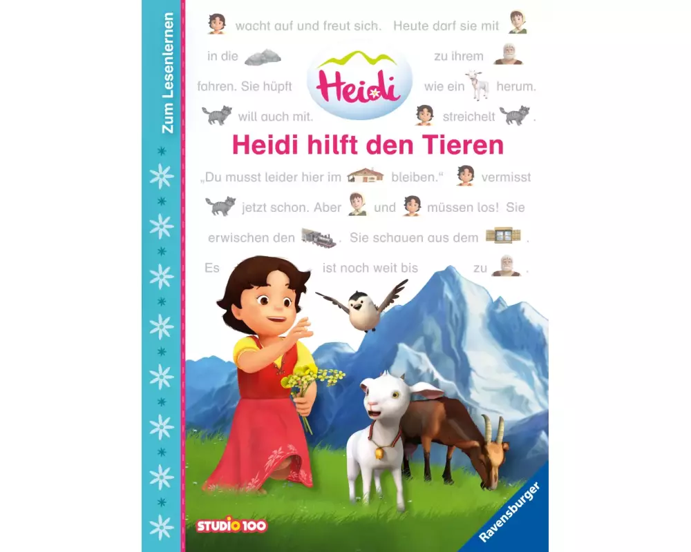 Heidi hilft den Tieren - zum Lesenlernen