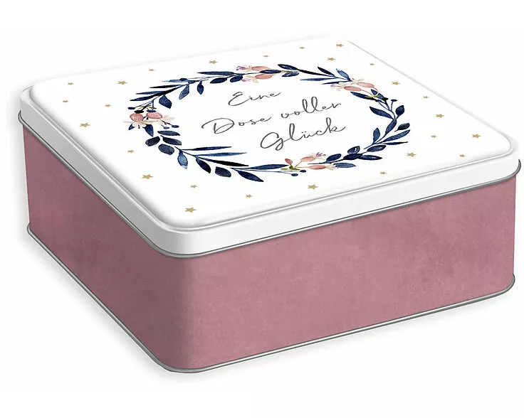 Gebäckdose. Blätterrauschen