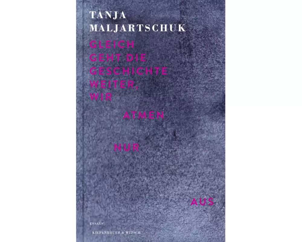 Gleich geht die Geschichte weiter, wir atmen nur aus