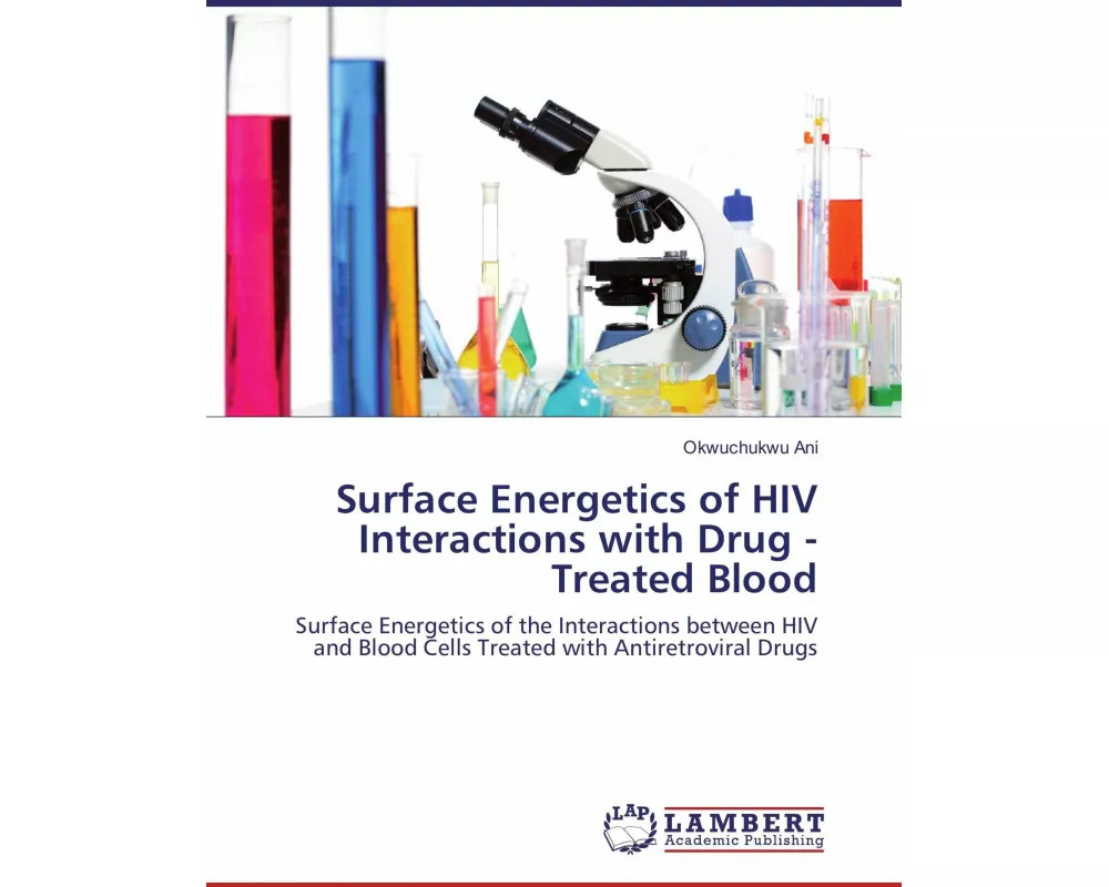 Surface Energetics of HIV Interactions with Drug - Treated Blood
