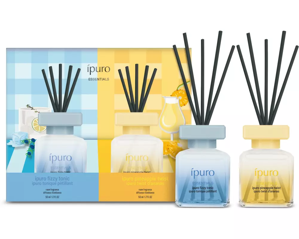 ipuro Duftstäbchen Pineapple twist & Fizzy tonic 2 x 50 ml